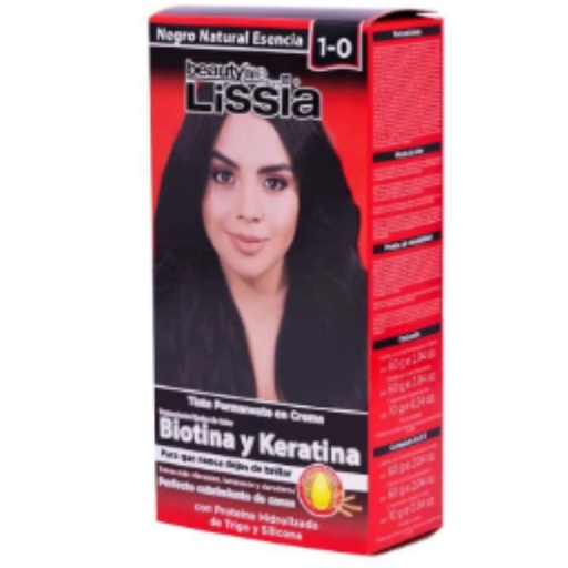 [GT1762] TINTE LISSIA NEGRO NATURAL ESENCIA 1-0