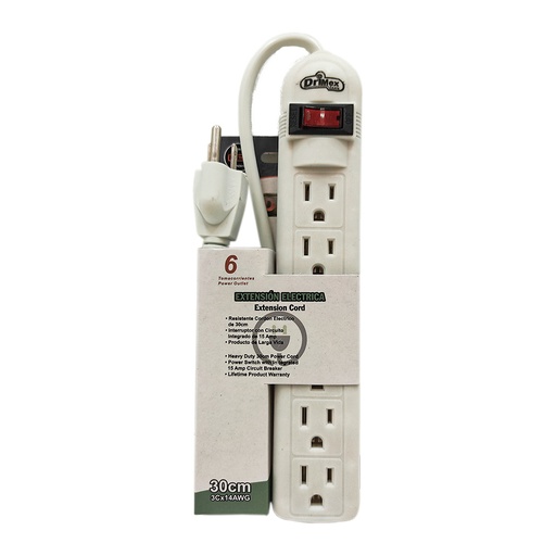 [14695] TOMA MULTIPLE X 6 CABLE 30 CM