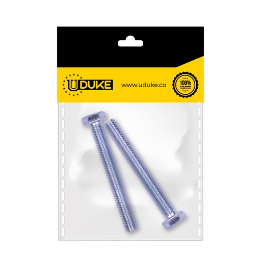 [15625K] TORNILLO HEXAGONAL 3/8*3 PAQ X 2 UDUKE