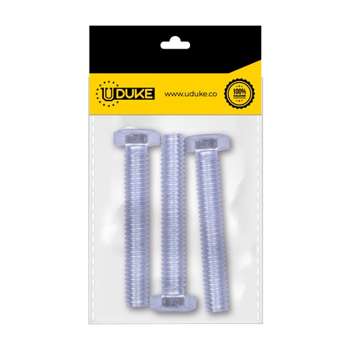 [15615K] TORNILLO HEXAGONAL 5/16*2 PAQ X 3 UDUKE