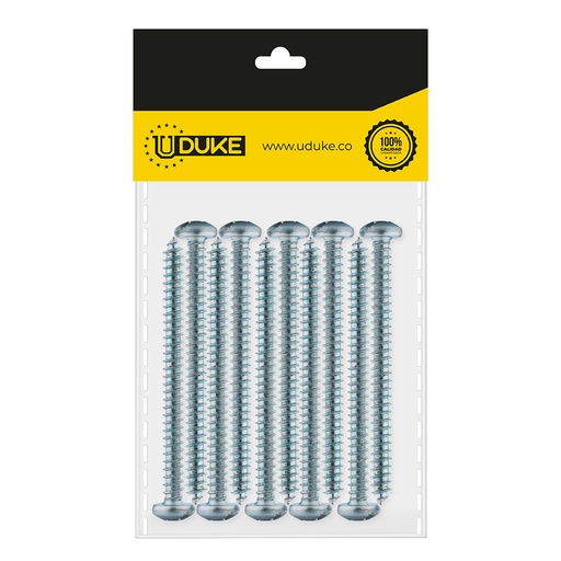 [15741K] TORNILLO LAMINA PHILLIPS ZINCADO 8*11/2 PQT X 10 UDUKE