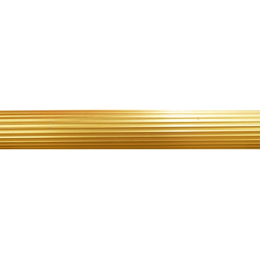 [8952] TUBO CORTINERO 1/2" DORADO