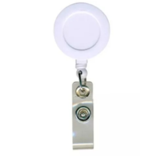[PA8121B] YOYO PORTA-CARNET RETRACTIL BLANCO ( 8121B)