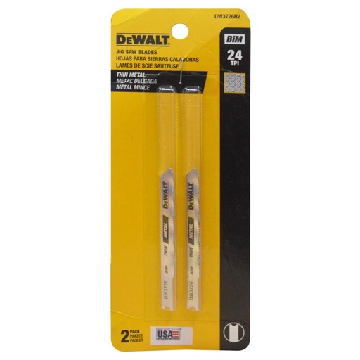 [10199] SIERRA CALADORA METAL DEWALT x2 24TPI (DW3726H2)