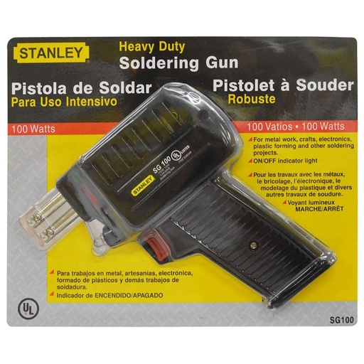[9822] PISTOLA SOLDAR STANLEY 100W (SG100)