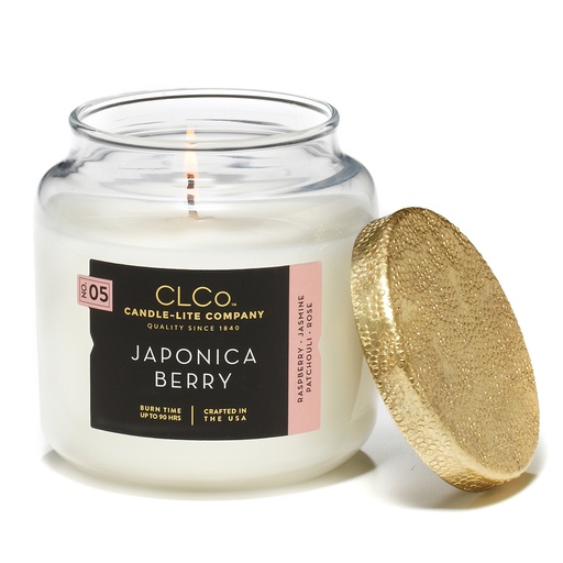 [15239] VELA 14 OZ TAPA DORADA JAPONICA BERRY CANDLE LITE (4473061)