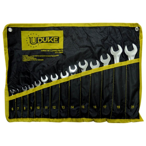 [12032] LLAVE MIXTA 14 PCS UDUKE (HTY0032)