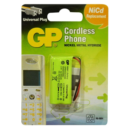[11419] PILA RECARGABLE GP 24 V 600 MAH PARA TELEFONO