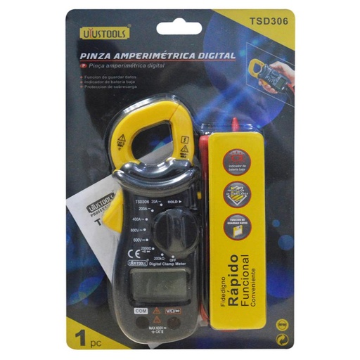 [8828] TESTER PINZA AMPERIMETRICA UYUSTOOLS (TSD306)