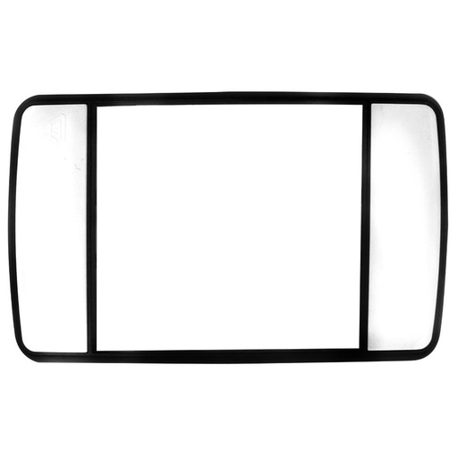 [12331] TAPA DOBLE BLANCA BORDE NEGRO ENERGY