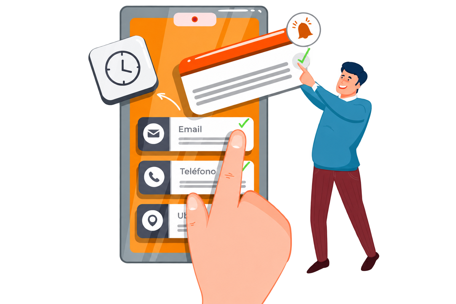 Registro de contactos